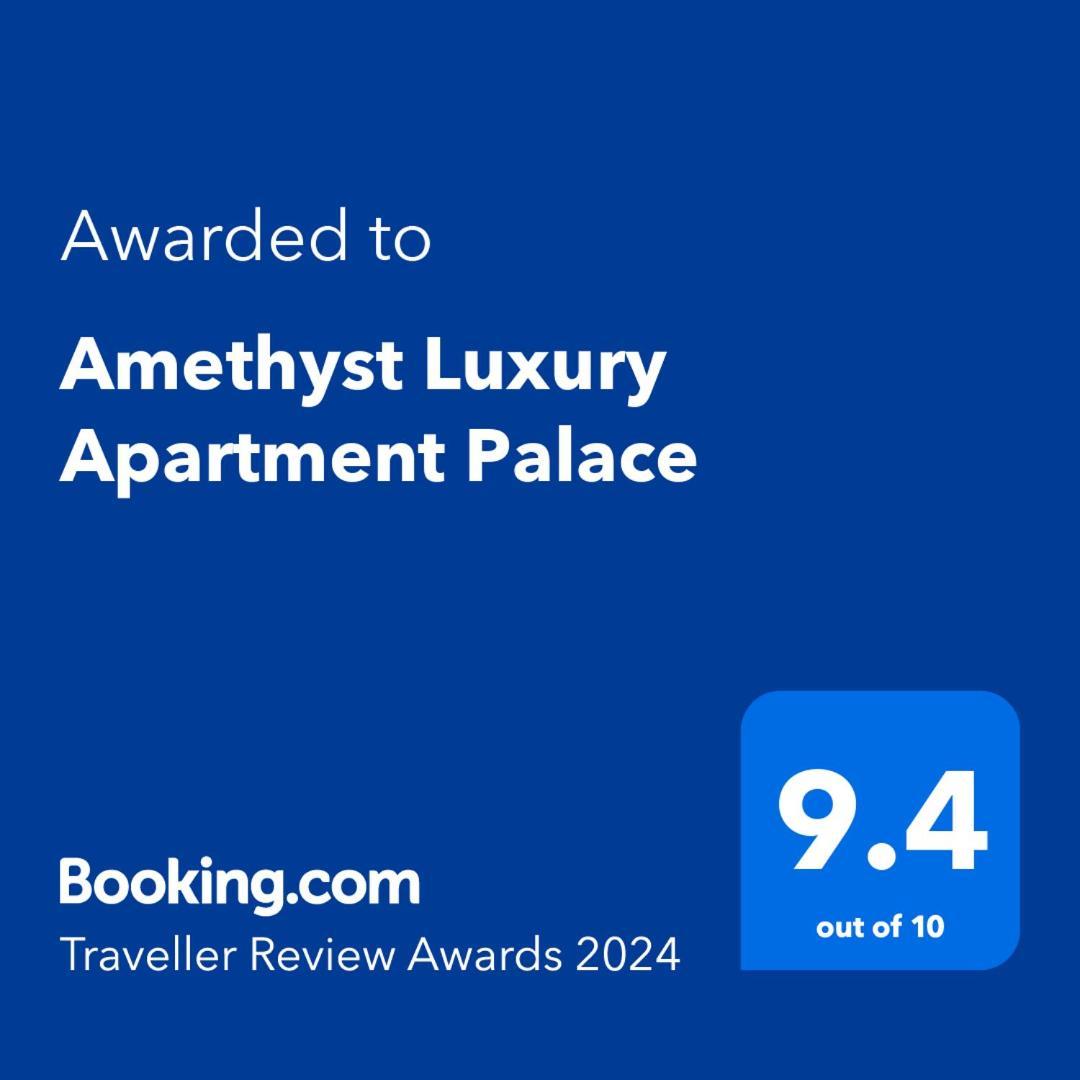 Amethyst Luxury Apartment Palace Bucarest Exterior foto